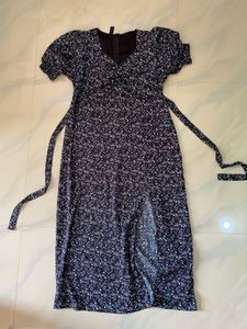 Floral Print Midi Dress