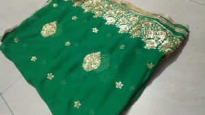 Green Colour Dupatta Full Work On Duptta💚..             No Coins❌No Swap❌ Only Available In Cash✅