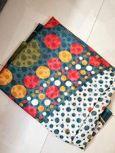 Printed Saree Set