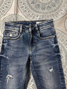 Blue Giraffe Denim Jeans