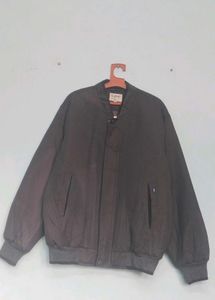 Stylish Gray Bomber Jacket