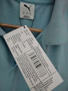 Puma Men Sky Blue Tshirt 👕