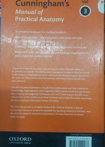 Cunningham&#39;s Anatomy Manual Vol 3