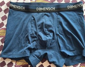 Damensch Blue Boxer Briefs , Size Is XL