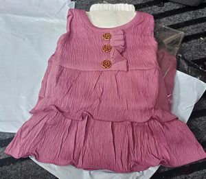 Baby Girl Summer Dress 1-2 years Old New Dres Set Of 1