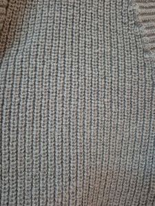 Grey Knit Cardigan