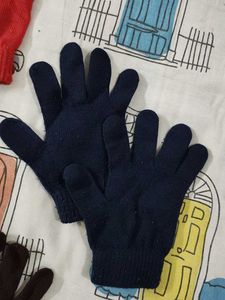 Beautiful Colourful Hand Gloves Woolen For Kids