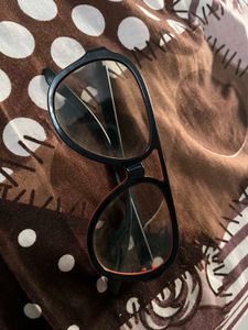 New Black Framed Aviator Glasses(3d)