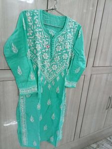 Chickankari Handwork Kurta