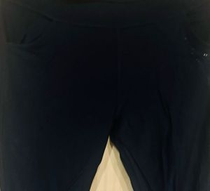 Black Cropped Leggings