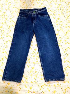 Dark Blue Denim Jeans