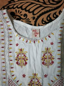White Kurti for Women
