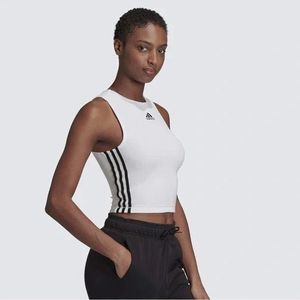Adidas Women's White Tank Top