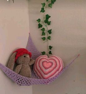 Aesthetic Crocheted Corner Hammock