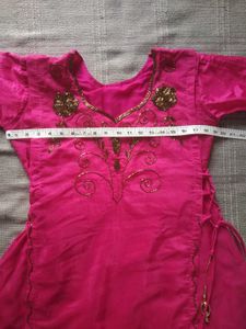Womens Pink Kurti