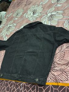 black denim jacket