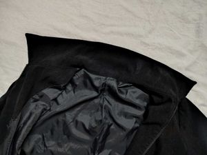 Velvet Black Cropped Jacket