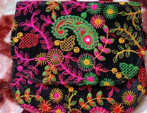 Embroidery Clutch