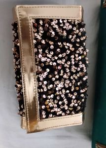 Sequined Clutch