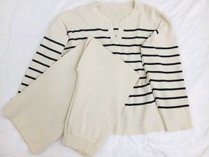 Striped Lounge Set