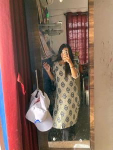 Printed Crepe Kurti For Women