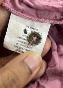 Avaasa A-line Kurta (L Size)With Pockets