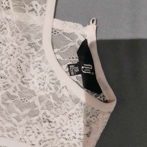 White Lace Top