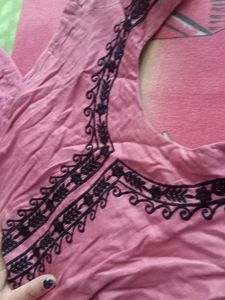 Pink Kurta Set Salwar