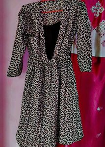 Tiger Print Midi