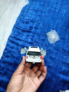 White SUV Diecast Model Car