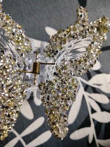 Sparkling Butterfly Hair Clip