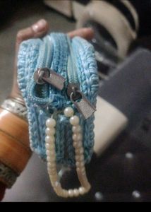 Sky Blue Color Bag