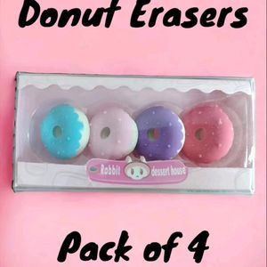Quirky Food Erasers