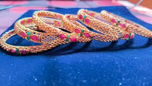 Gold Covering Bangles