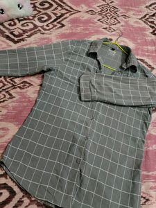 Grey Check Shirt