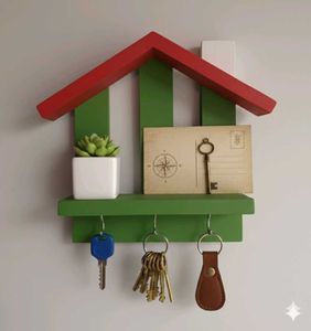 House Shaped Key Holder