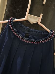 Elegant Navy Blue Top