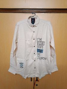 Cotton Silver Pink Shirt