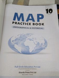 MAP Practice Book Class 10th