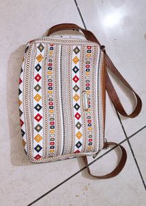Patterned Crossbody Bag