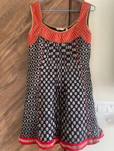 Global Desi Pure Georgette Weaved Kurti