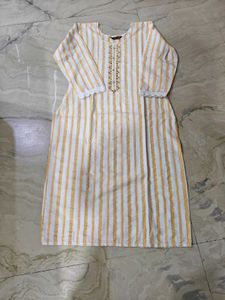 Striped Kurta Set
