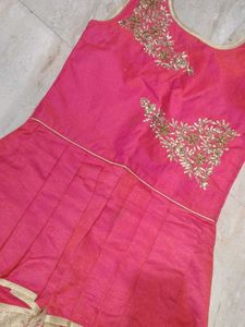 Pink Embroidered Top