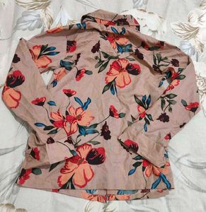 Floral Button Down Shirt