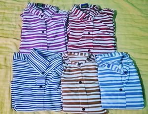 Men Shirt With Full Sleeves Causal One Pic