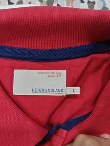 Red collarneck TShirt