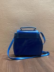 Mini Blue Mailman Bag