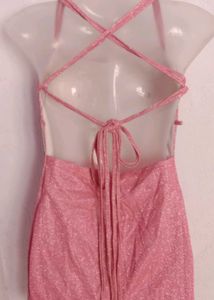 Pink Backless 🎀🌷🌸🥵Dress