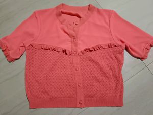 Korean Crochet Crop Top