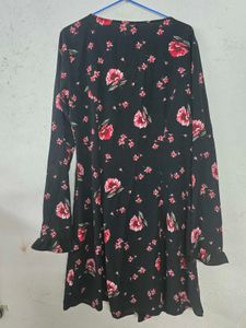 Floral Print Mini Dress